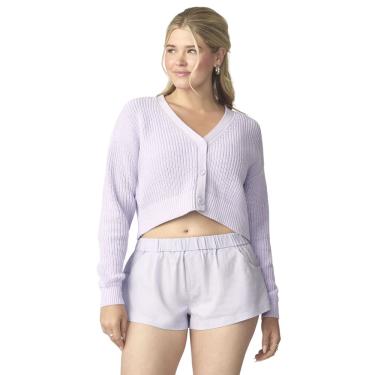 Imagem de Cardigã florence by mills Bright Side Cropped Purple Haze