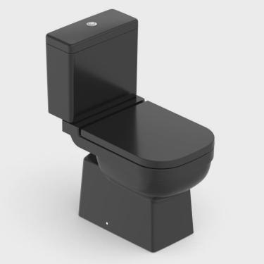 Imagem de Kit 2 Vaso Sanitários com Caixa Acoplada e Assento Soft Close Elite Celite