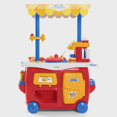 Imagem de Lanchonete Carrinho De Lanches Food Truck Infantil Tateti Calesita