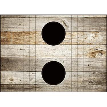 Imagem de Esteira Personalizada Madeira - EST0129 Tuddo Decor multi-colored Tamanho único