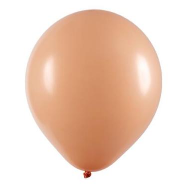 Imagem de Balão de Festa Redondo Profissional Látex Liso - Salmao - Art-Latex - 