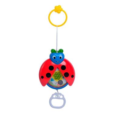 Imagem de Móbile Musical Infantil Diversos Bichinhos Berço Carrinho Tema:Joaninha