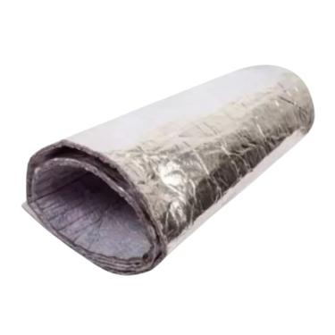 Imagem de Placa Manta Termica Aluminio Capo Motor - Antichama