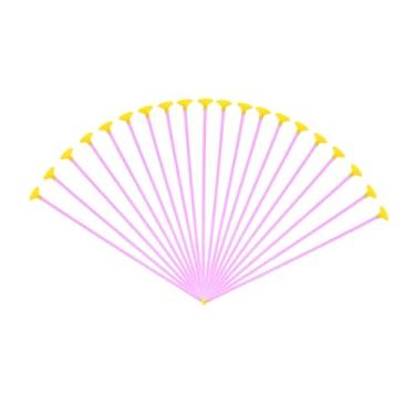 Imagem de ZGWANSUI Pacote com 20 flechas com ventosa, 16,9 polegadas/43 cm de substituição para arco de tiro com arco, flechas de brinquedo com ponta de borracha para prática ao alvo, jogo interno e externo