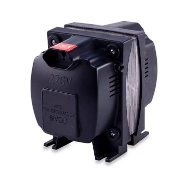 Imagem de Autotransformador Slim Fit 2000Va 10A Bivolt com Fusível Térmico Rearmável - Force Line