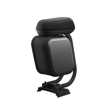 Imagem de Kitegrese Assento de scooter multifuncional, acolchoado de espuma de absorção de choque espesso, selim de scooter elétrico com bolsa de armazenamento de 10L para Segway Ninebot ZT3Pro (cinza)