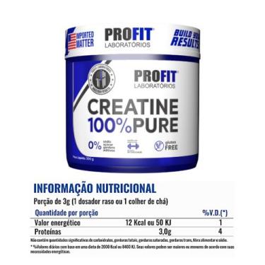 Imagem de Creatina 100% pura pote profit, 300G