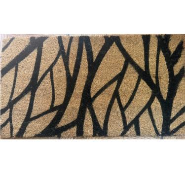 Imagem de Tapete Fibra de Coco 33X60 Cm Estampado Capacho