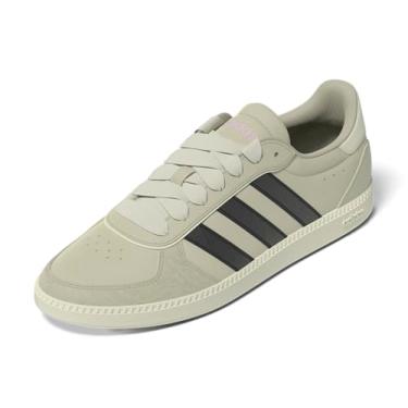 Imagem de adidas Tênis feminino Breaknet Sleek, Wonder Alumina/preto/rosa claro, 37