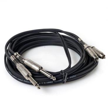 Imagem de Cabo 2 P10 Mono para 2 RCA Santo Ângelo, 85 MT