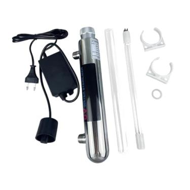 Imagem de Generic Filtro purificador de água de 12 W, compacto, com fio, elétrico, resistente, purificação de água de cozinha, lâmpada de tubo confiável, aço inoxidável