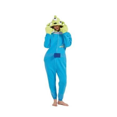 Imagem de Pijamas HvnTjvn Alien Onesie Unissex XL Fantasia engraçada