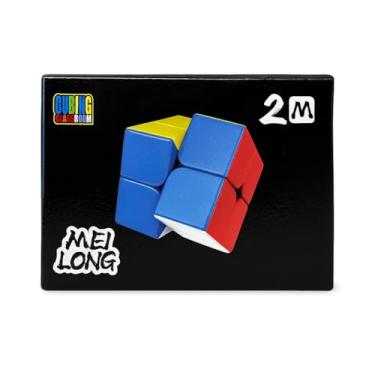 Imagem de Cubo Mágico Profissional Magnético 2x2 Stickerless Sem Adesivo