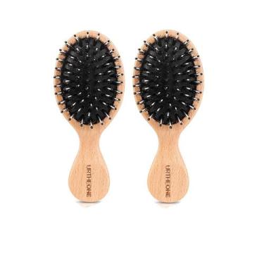 Imagem de Escova de cabelo URTHEONE Mini Boar Bristle para todos os tipos de cab
