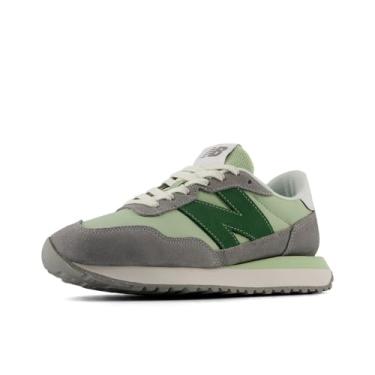 Imagem de New Balance Tênis feminino 237 V1, Verde/cinza, 12