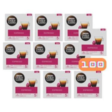 Imagem de Kit 100 Cápsulas Espresso Dolce Gusto