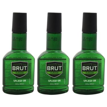 Imagem de Perfume Brut Splash-On, fragrância autêntico de 90 ml - pacote com 3