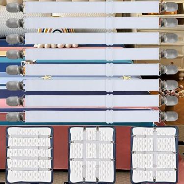 Imagem de Suspensórios de lençol ajustáveis com tiras elásticas, prendedores, ligas, clipes para suporte de canto, capa de tábua de passar a ferro, colchão, berço, almofada de sofá e mais (pacote curto tipo 8)