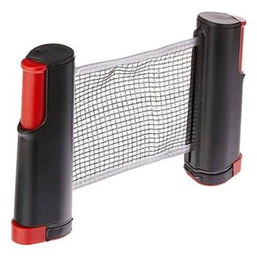 Imagem de Rede Ping Pong Retrátil Tênis De Mesa - Preto