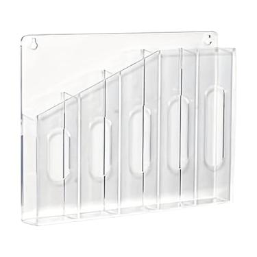 Imagem de AFXGUSD Organizador de Acrílico para Copos, Suporte Organizador, Organizador de Copos para de Cozinha, Claro