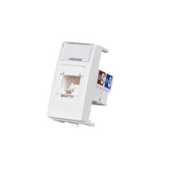Imagem de Módulo Tomada Rede RJ45 CAT5e Informática Sleek MarGirius