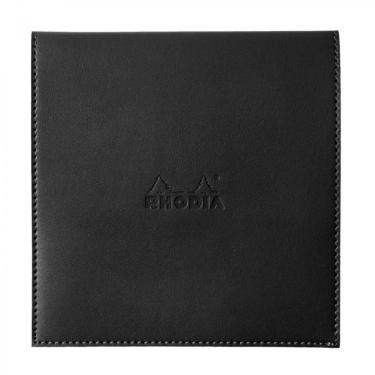 Imagem de Bloco Notas Rhodia Boutique 14,5X14,5Cm Capa Couro Preta