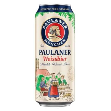 Imagem de CERVEJA ALE PAULANER WEISSBIER LT 500ML Paulaner 500 ml