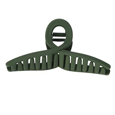 Imagem de Generic Grampos de Cabelo, Garras Fortes e Elegantes, Clipes de Garra de Cabelo Em Liga para Maquiagem, Lavagem Facial para Cozinhar (DO Verde)