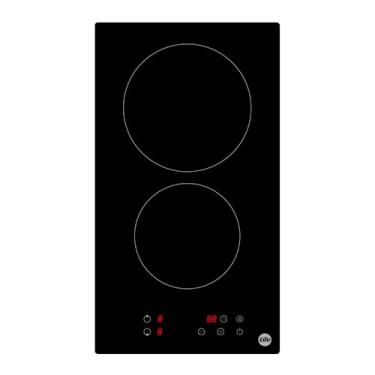 Imagem de Fogão Cooktop Vitrocerâmico Life 2 Zonas 30cm Preto. Painel Touch, Vidro Cerâmico, Design Moderno e Compacto para Embutir. Ideal para Cozinhas Planejadas, Oferecendo Performance e Prático Limpeza