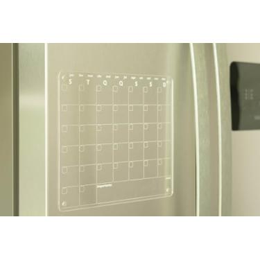 Imagem de Planner acrílico de geladeira mensal