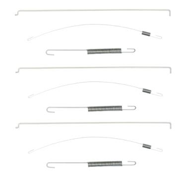 Imagem de Seentech Kit de mola de retorno do acelerador do carburador e haste de ligação do regulador – Substituição de controle de velocidade de precisão para motores Honda GX340 GX390 e motores de gerador