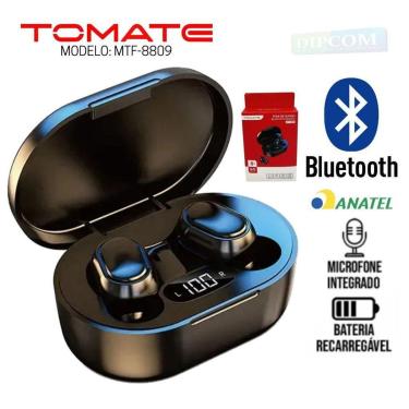Imagem de Fone de Ouvido Bluetooth 8809 Tomate MTF-8809-Unissex