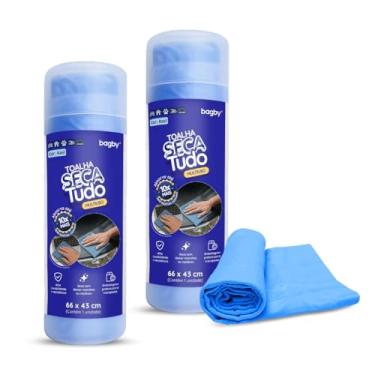 Imagem de Kit 2 Toalha Mágica Seca Tudo Multiuso 66 x 43 cm - PVA Ultra Absorção - Bagby