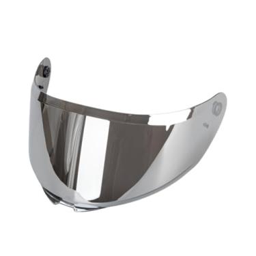 Imagem de JicSuXi Viseira de substituição para capacete de motocicleta, ao embaçamento, compatível com os modelos LK-188 977 e FP-03, Prata