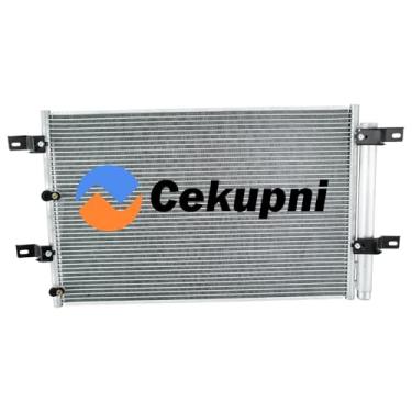Imagem de Radiadores AC para Ford Edge 2010, Condensador AC Cekupni Todo Radiador de Alumínio para Ford Edge SE SEL Limited Sport Utility 3.5L V6 Lincoln MKX 2007 2008 2009 2010, AC Ar Condicionado Radiador