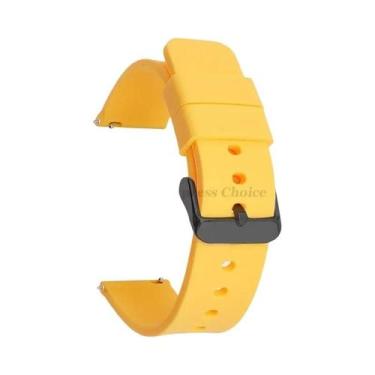 Imagem de Pulseira De Relógio De Silicone Macio Com Liberação Rápida, Faixas De 