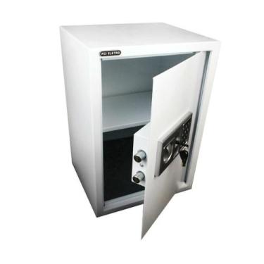 Imagem de COFRE ELETRÔNICO DIGITAL COM TECLADO E PRATELEIRA 52x36x35 Grande - BR