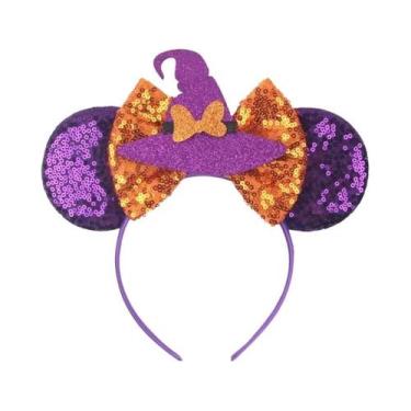 Imagem de Tiara De Orelhas De Rato Do Castelo Da Disney Com Fogos De Artifício P