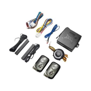 Imagem de Sistema De Alarme Para Carro Com Entrada Sem Chave E Trava Central Rem