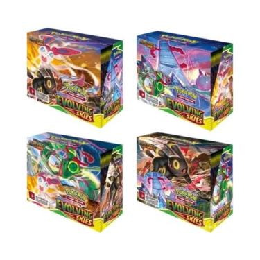Imagem de Cartas Pokémon TCG Scarlet E Violet 360 Peças Caixa De Booster Evoluçõ