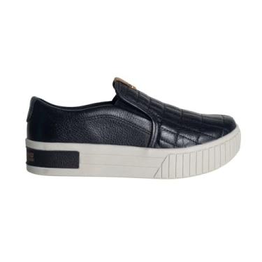 Imagem de Tênis Slip On Feminino Pegada 212501 Preto