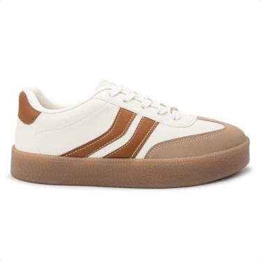 Imagem de Tênis Vizzano Feminino Np Floather Madri Branco/bege/camel 1444.100.29490.97993 36