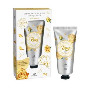 Imagem de Creme de Mãos e Unhas Rosas Amarelas 65g