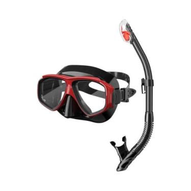 Imagem de Máscara De Mergulho Em Silicone Antiembaçante Com Proteção UV Para Adu