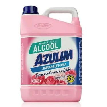 Imagem de Limpador AZULIM Perfumado Floral c/ Álcool  5L