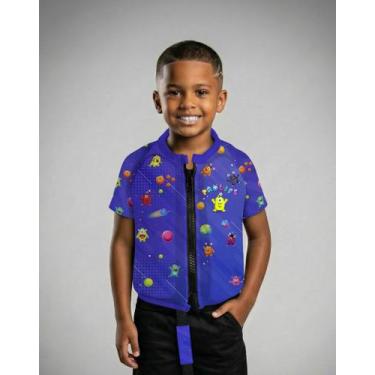 Imagem de Camisa Flutuadora Infantil Floater - Prolife, Monsters, 8 Anos