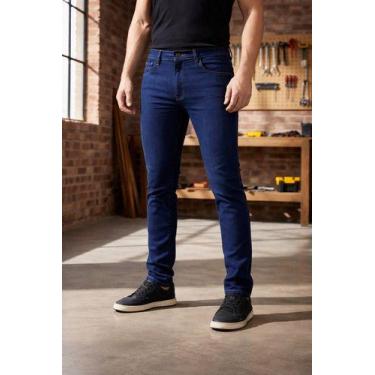 Imagem de kit c2 Calças Jeans Masculina Trabalho Reforçada - JMF, 42