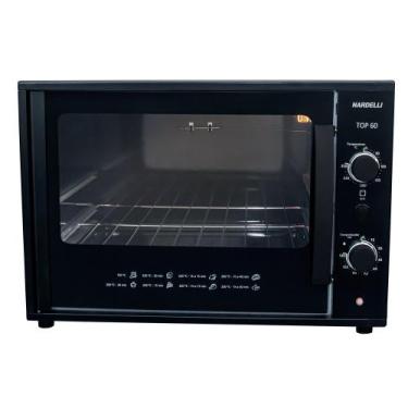 Imagem de Forno Eletrico Nardelli 60 Litros Top 60 1750W Preto 127V, Preto, 110V