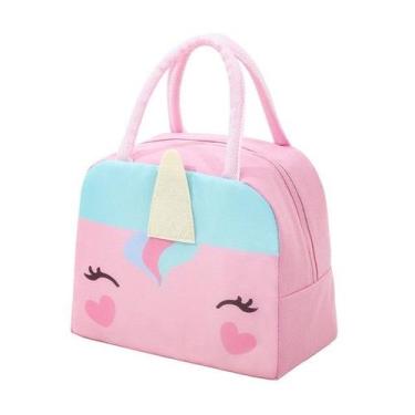 Imagem de Bolsa Lancheira Termica Com Desenho De Animais para Menino e Menina Es