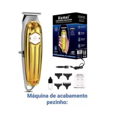 Imagem de Máquina Kemei KM1973 de acabamento Fino Pezinho Barba Bivolt 110v 220v